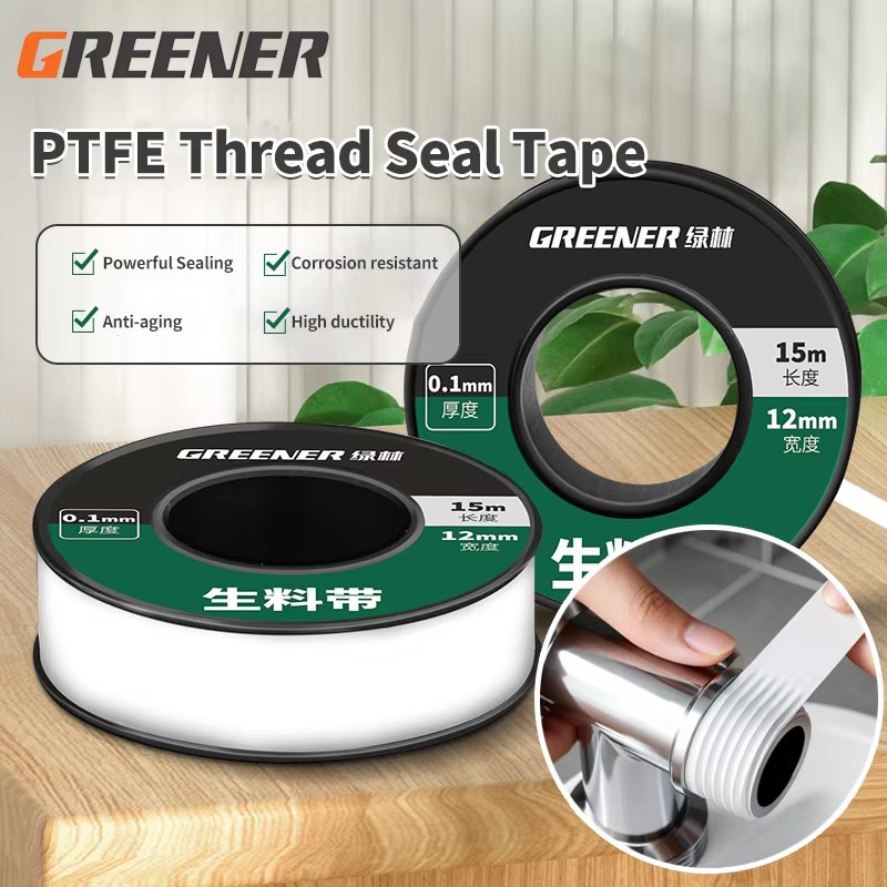 GREENERY 15m Taśma uszczelniaj – Plumbing Tape Ptfe recenzja i cena