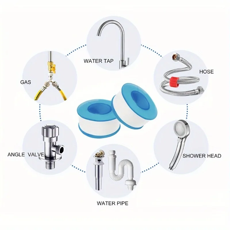 3/10 Rolek 5M Taśma PTFE do us – Plumbing Tape Ptfe recenzja i cena