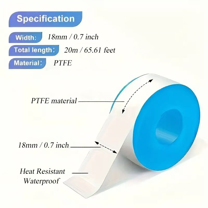 2/5 szt. Taśma uszczelniająca  – Plumbing Tape Ptfe recenzja i cena